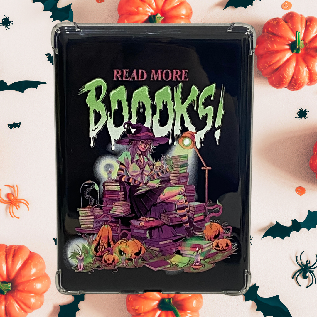 Spooky Season Bookish Kindle Case