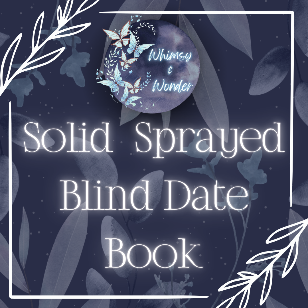 Solid Sprayed Blind Date Paperback Book